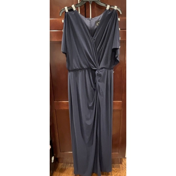 Alex Evenings Midnight Blue Maxi Dress - Picture 7 of 9
